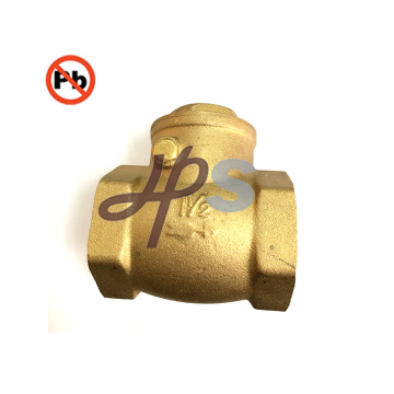 NSF-61 Standard Lead Free Brass Swing Check Valve for drinking water system